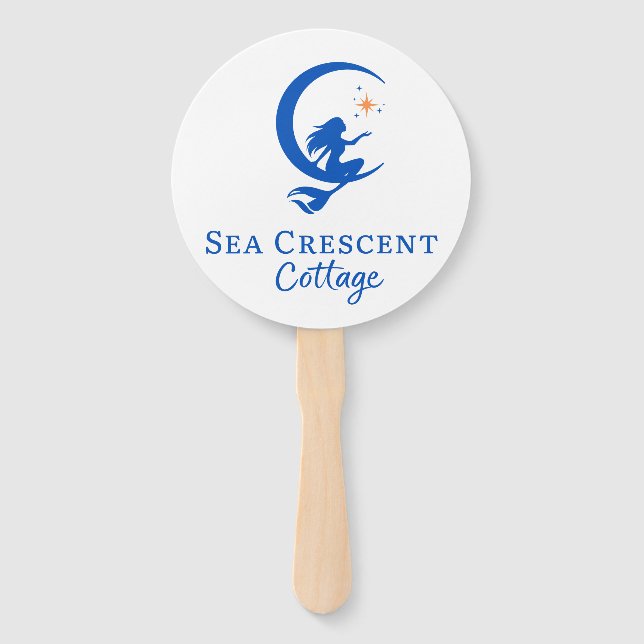 Abanico Sea Crescent Cottage Fan pack of 10 (Reverso)