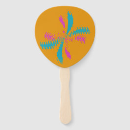 Abanico Sencillo Abstracto Patrón de desordenado de vuelo 