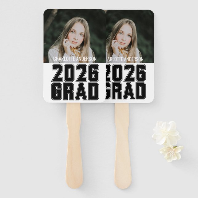 Abanico Senior 2026 Grad Photo (Anverso y reverso)