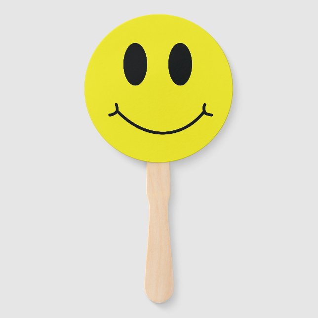 Abanico Ser Feliz Grinning Face Funny (Anverso)