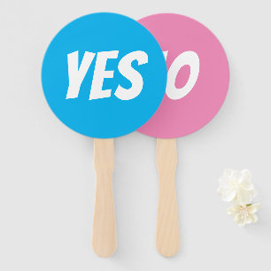 Abanico Sí / No se revela el género - niños - juegos de pr