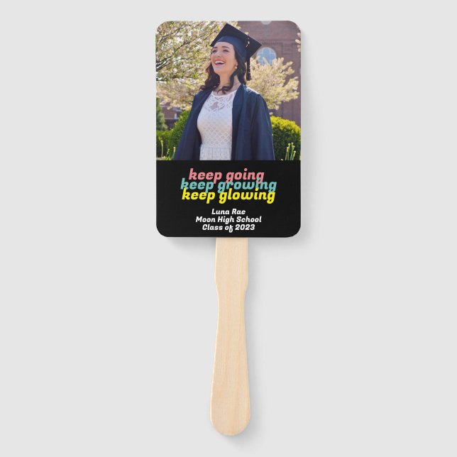 Abanico Sigan Adelante Sigan Creciendo Sigan Brillando Aba (Anverso)