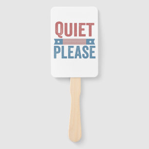 Abanico Silencio, por favor, Trump Harris, debate presiden