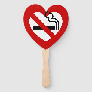 Abanico Sin amor por el Rótulo del tabaco