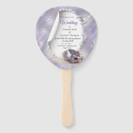 Abanico Sinfonía giratoria con la madre de las perlas