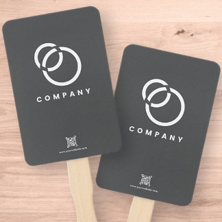 Abanico Sitio Web de código QR para el análisis de negocio