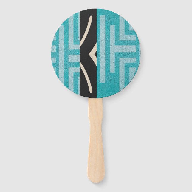 Abanico Sofisticada isla caribeña africana de lujo (Anverso)