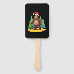 Abanico Sombrero de Santa de árbol de Navidad Bigfoot (2)
