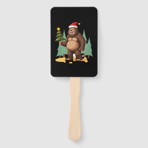 Abanico Sombrero de Santa de árbol de Navidad Bigfoot (3)
