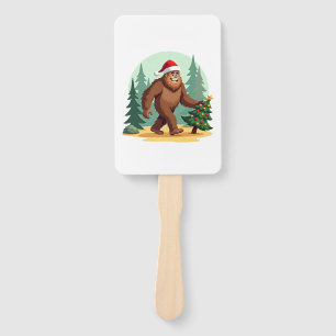 Abanico Sombrero de Santa para árbol de Navidad de Bigfoot