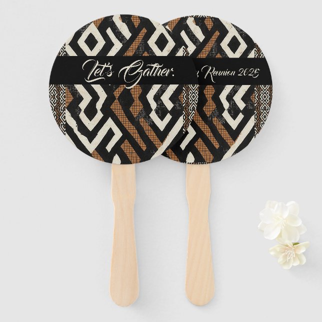 Abanico Sophisticated Soulful   (Anverso y reverso)