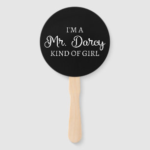 Abanico Soy un Sr. Darcy Tipo de Chica I