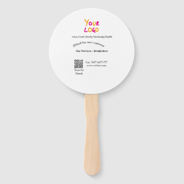 Abanico Spa massage salon discount offer services contact  (Anverso)