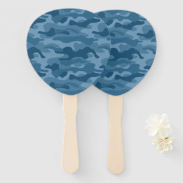 Abanico Steel Blue Monocolor Camo