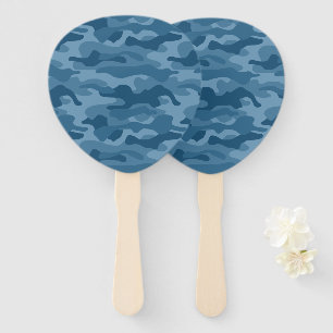 Abanico Steel Blue Monocolor Camo