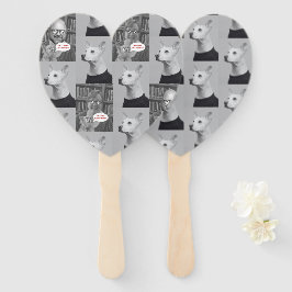 Abanico Su, su y el fanático de la marfil