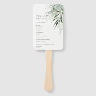 Abanico Suculento programa de bodas de follaje Dusky Leafy