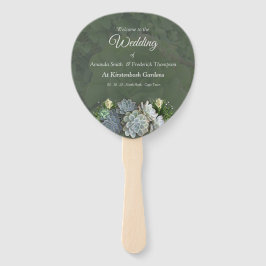 Abanico Suculentos de Hues Pale Blues