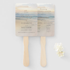 Abanico Sunset Beach Wedding 