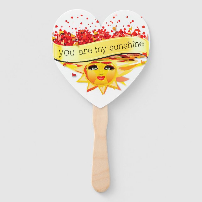 ABANICO SUNSHINE KISSES (Anverso)