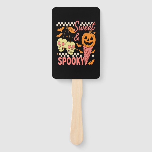 Abanico Sweet and Spooky Cute Halloween (Anverso)
