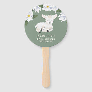 Abanico Sweet Little Lamb Theme Baby Shower