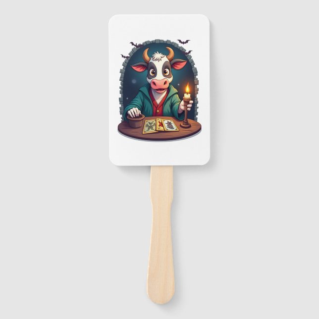 Abanico Tarot de vaca del terror (Anverso)