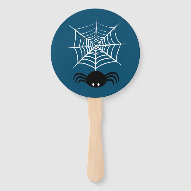Abanico Telaraña de Halloween  (Anverso)