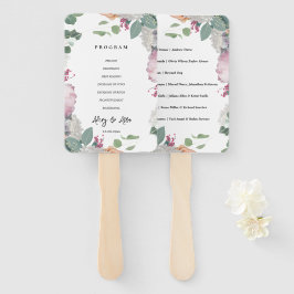 Abanico Tema de la boda floral