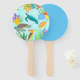 Abanico Tesoros Submarinos Turtortugas Y Corales