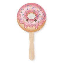 "The Cute Donut" – Sweet and Festive Illustration 