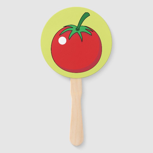 Abanico Tomate Rojo (Anverso)