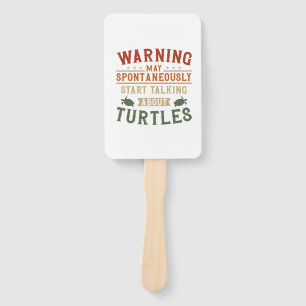 Abanico Tortuga Marina Tortuga Terrestre Advertencia Puede