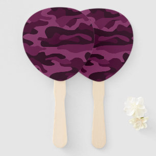 Abanico Tyrian Purple Monocolor Camo