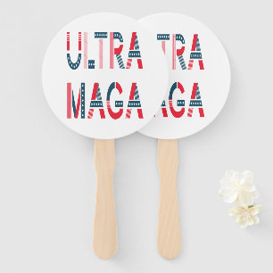 Abanico Ultra MAGA Trump Patriótico Republicano Conservado