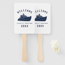 Abanico Vacaciones veraniegas de la Reunión de la Familia