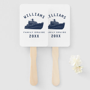 Abanico Vacaciones veraniegas de la Reunión de la Familia