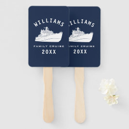 Abanico Vacaciones veraniegas de la Reunión de la Familia