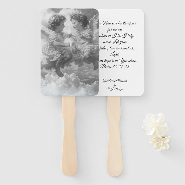 Abanico Ventilador 2 Cernubas en el cielo (Anverso y reverso)