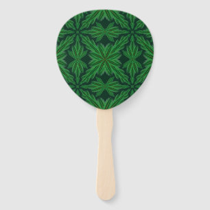 Abanico Ventilador de la mano del bosque de Pine Mandala