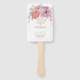 Abanico Ventilador de mano del programa (frontal y posteri