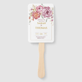 Abanico Ventilador de mano del programa (frontal y posteri