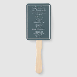 Abanico Ventilador de mano del programa moderno de casamie