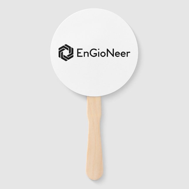 Abanico Ventilador De Mano EnGioNeer (Anverso)