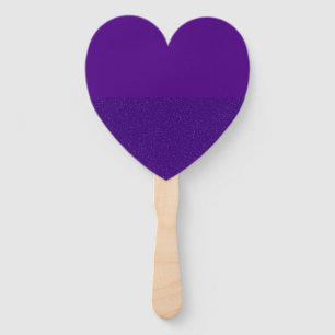 Abanico Ventilador de remo cardíaco morado de textura frac