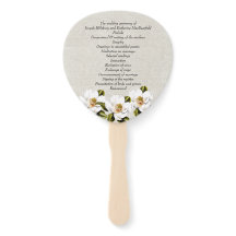 Ventilador del Programa de Boda de Magnolia del Su