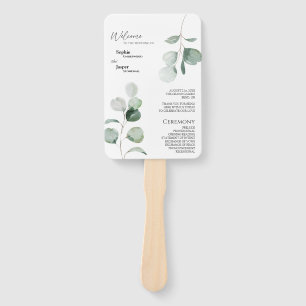 Abanico Ventilador del programa de bodas blancas de vegeta