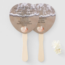Abanico Ventilador del programa de bodas Casual Beach