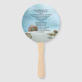 Abanico Ventilador del programa de bodas de Fantasy Beach