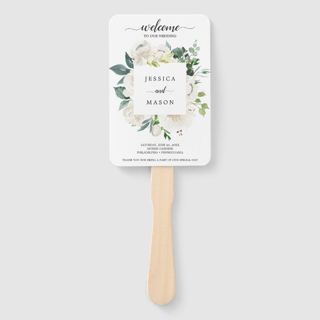 Abanico Ventilador del programa Fleur Jolie Watercolor Flo (Anverso)